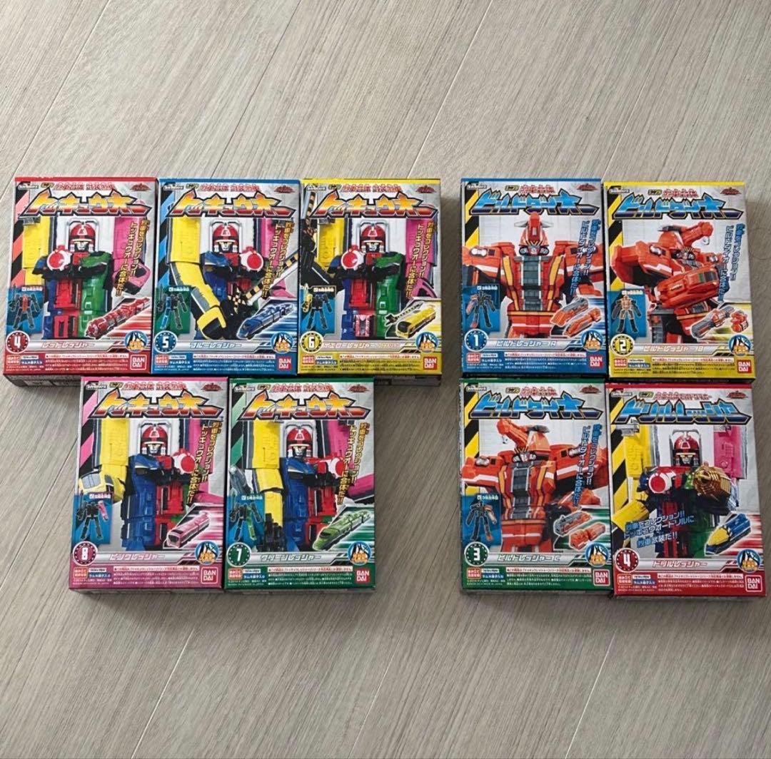 トッキュウジャー トッキュウオー+ビルドダイオー ミニプラ 食玩 未使用
