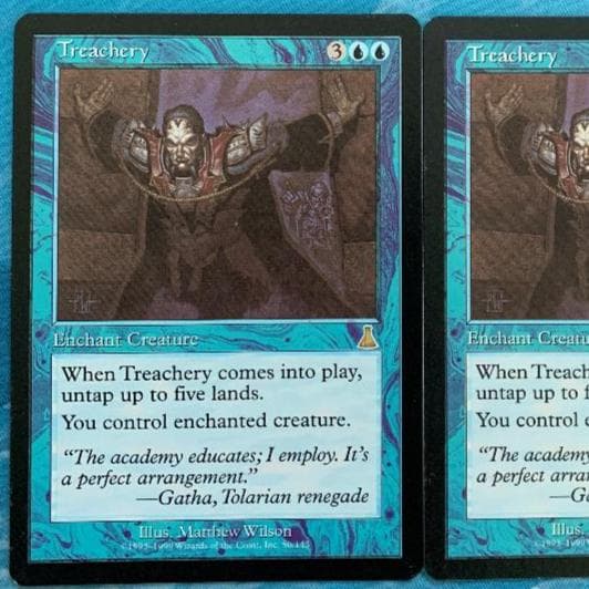 MTG 2枚 不実