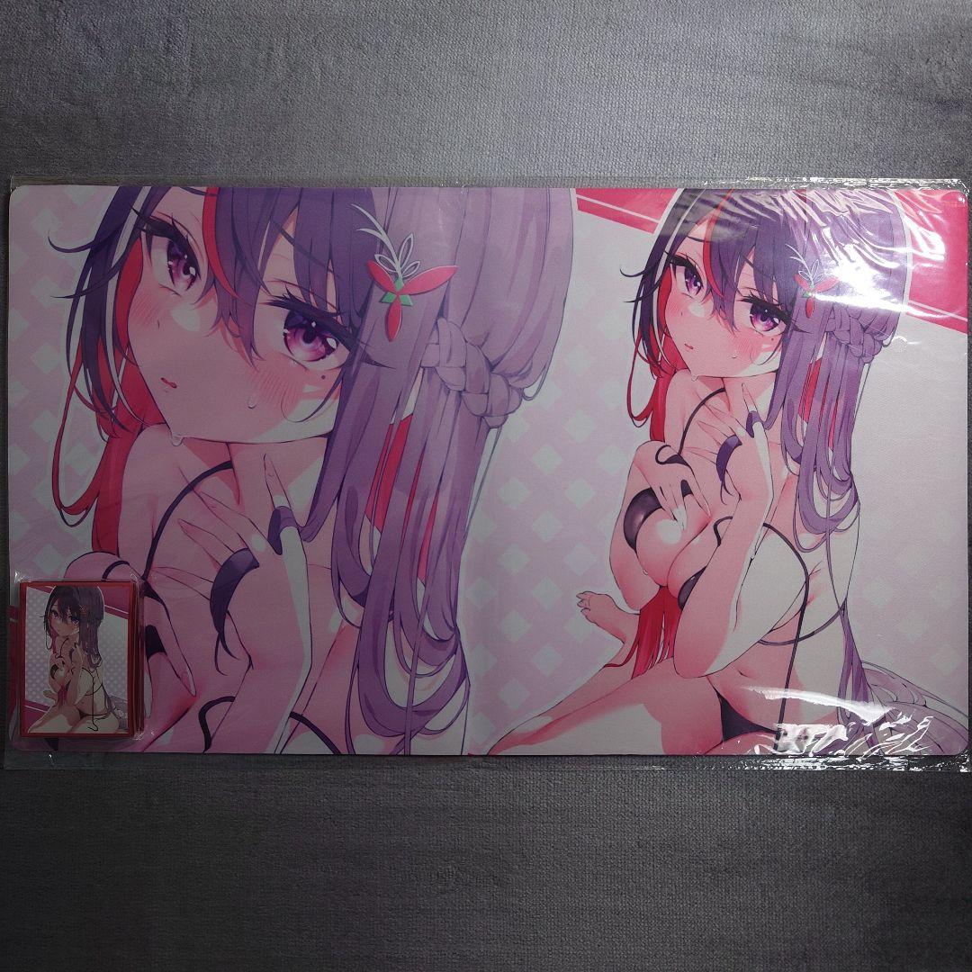 α1 ホロライブ 抑える&水着 AZKi スリーブ&プレイマット