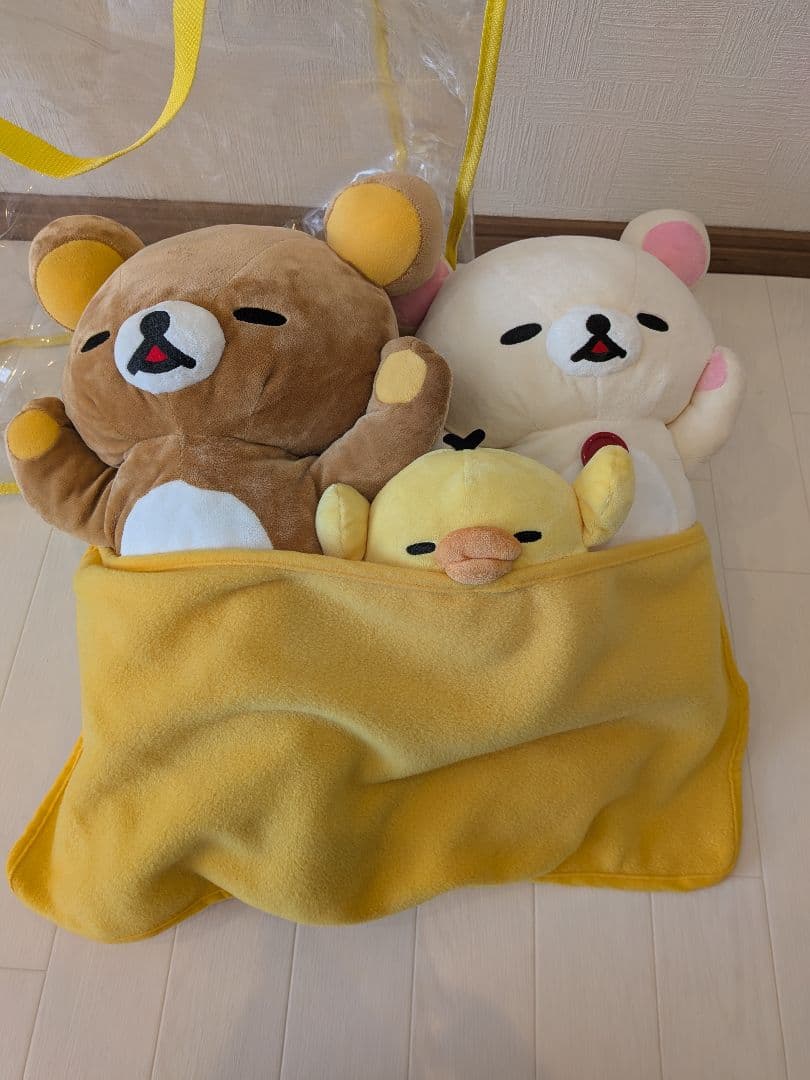 希少　リラックマ あつめてぬいぐるみ　 みんなでお昼寝2005年　限定品