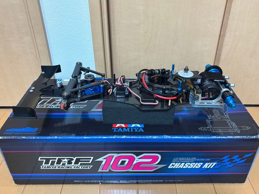 タミヤ TRF102 (O.Pパーツ色々あり)