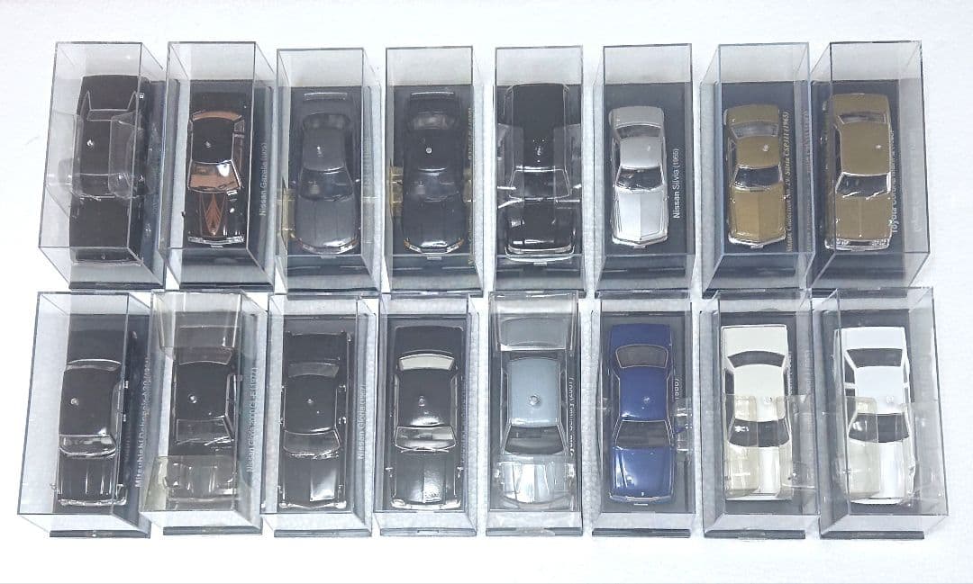 国産名車コレクション 1/43スケール 16台セット 未展示長期保管品 当時物