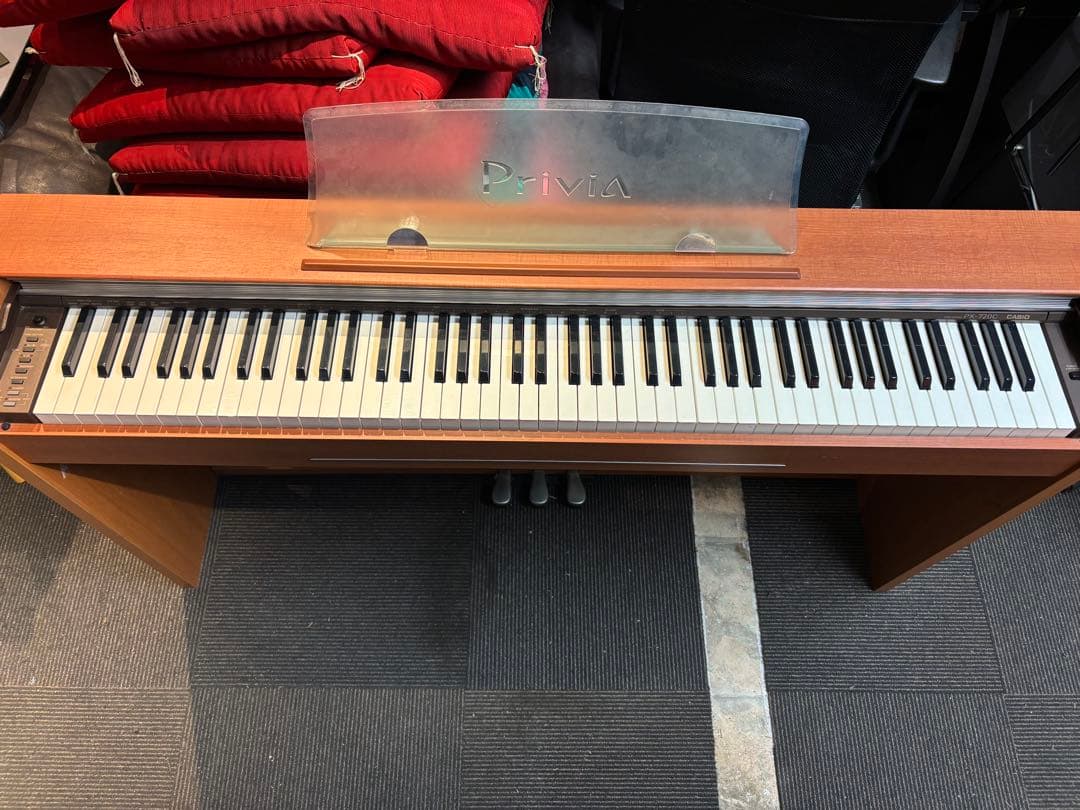 【美品】木目調 Privia CASIO PX-720C電子ピアノ 2007年製