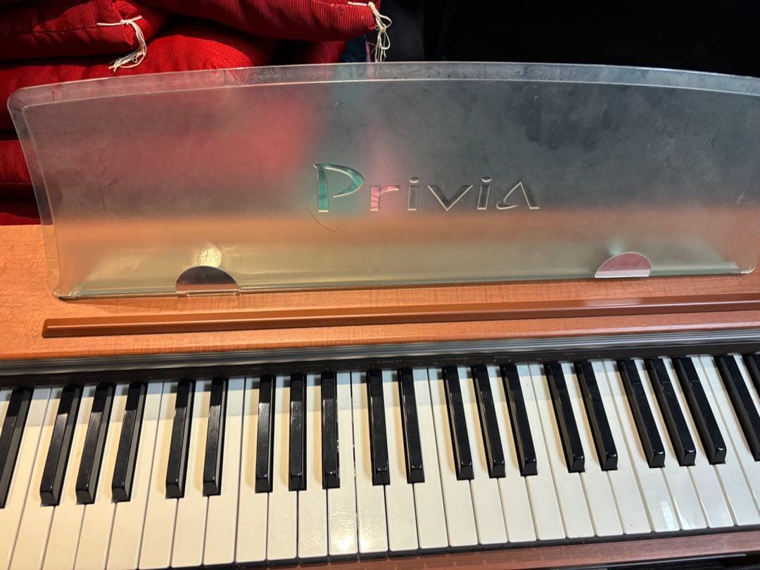 【美品】木目調 Privia CASIO PX-720C電子ピアノ 2007年製