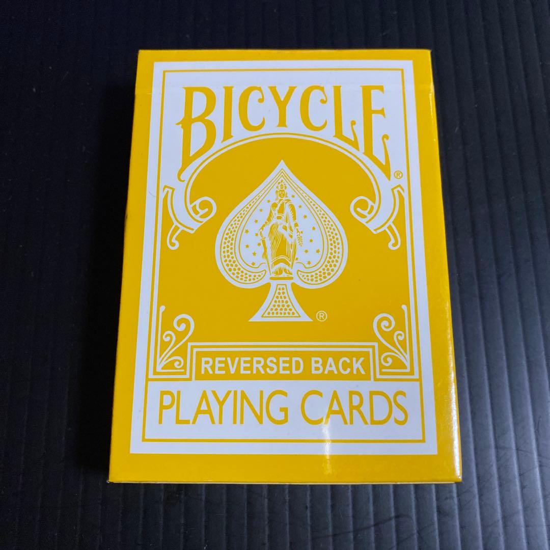 Bicycle Reversed Back 黄　レアデック