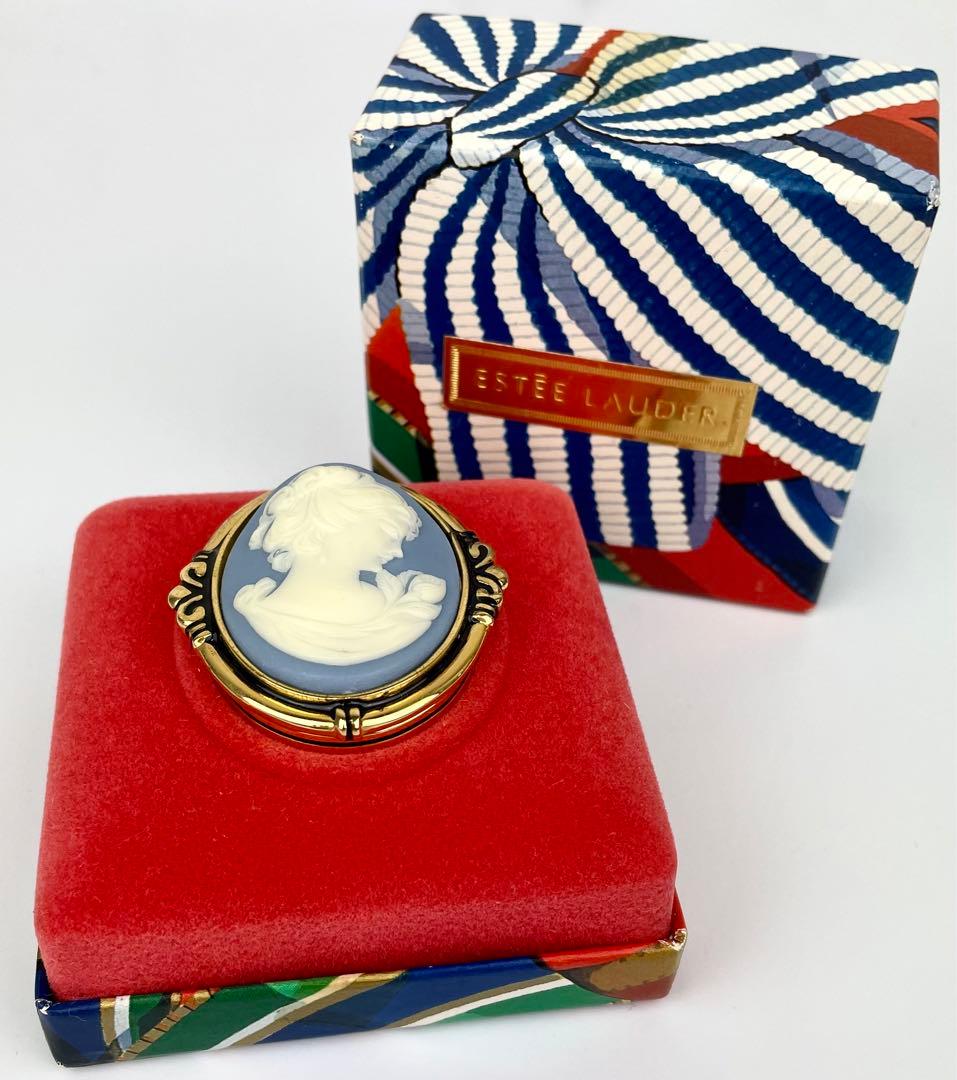 ESTEE LAUDER YOUTH DEW CAMEO 練り香水ケース