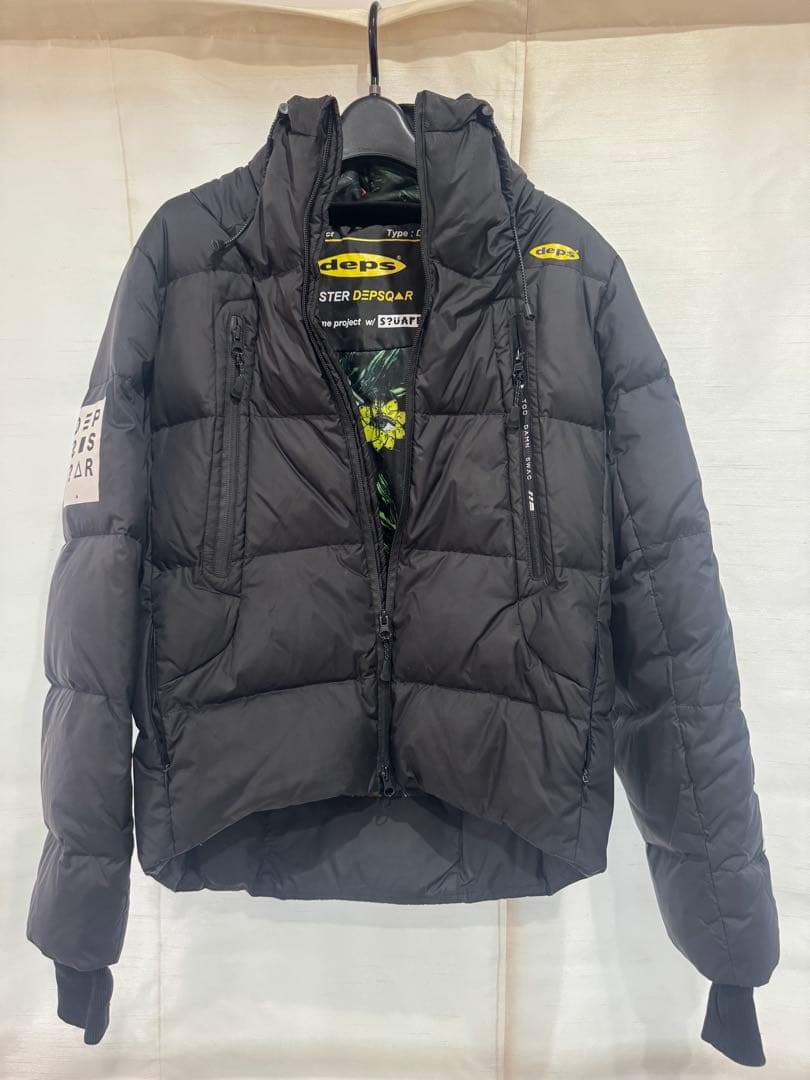 最終値下げ　deps×スクエア限定ダウンジャケット　サイズM