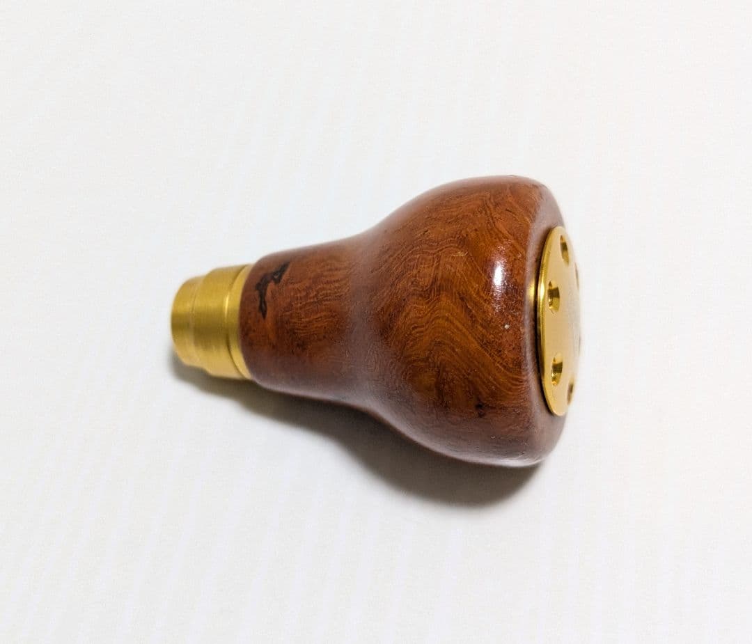夢屋　花梨ハンドルノブ　ラウンド型　M SHIMANO　YUMEYA