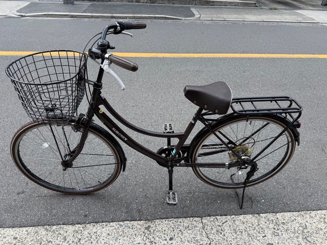 86 自転車 大阪市 【引取り限定】 26インチ 変速付き