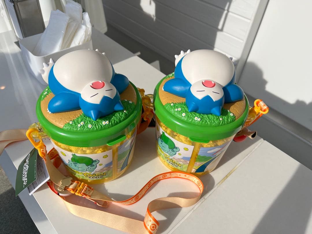 ポケパークカントー　カビゴン　ポップコーンバケット２個セット