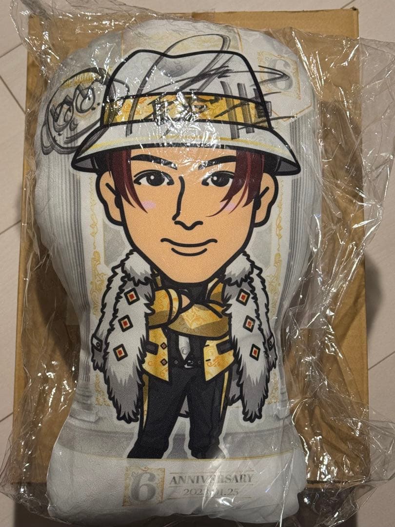 長谷川慎　サイン入りBIGクッション