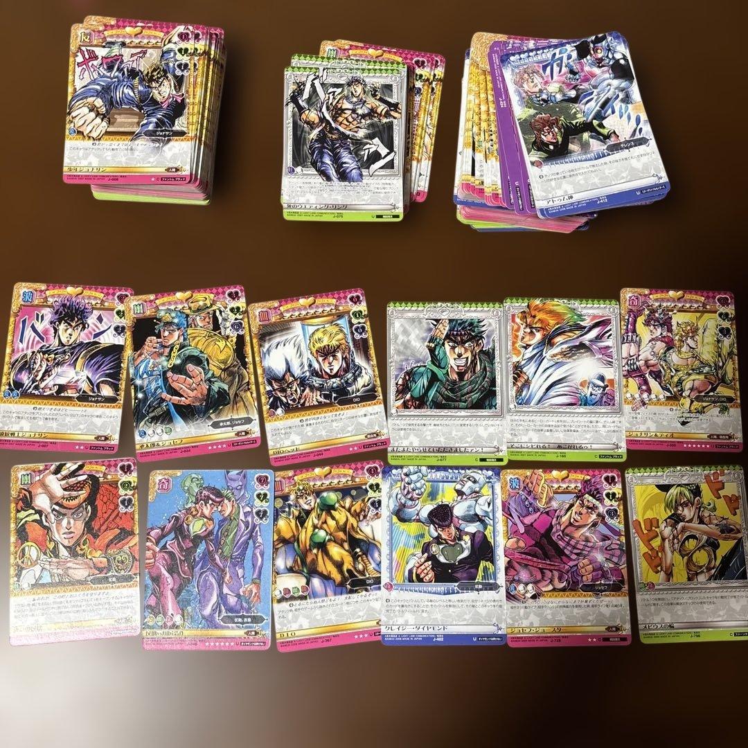 ジョジョアドベンチャーバトルカード　まとめ売り
