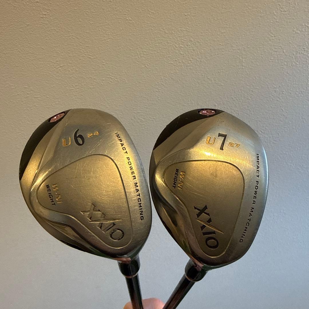 XXIO U6 24°U7 27°ユーティリティ