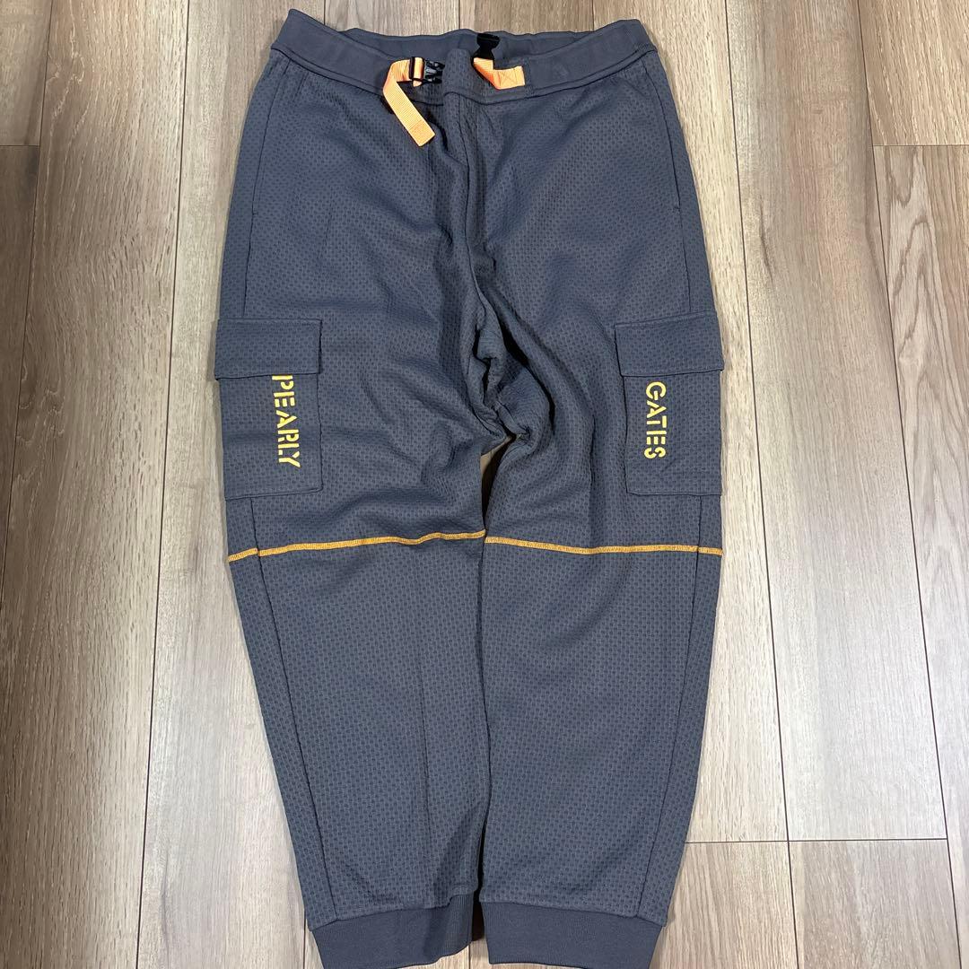 【美品】PEARLY GATES カーゴパンツ ダークグレー