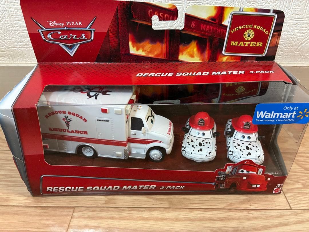 Disney Pixar Cars レスキュー隊マター 3パック
