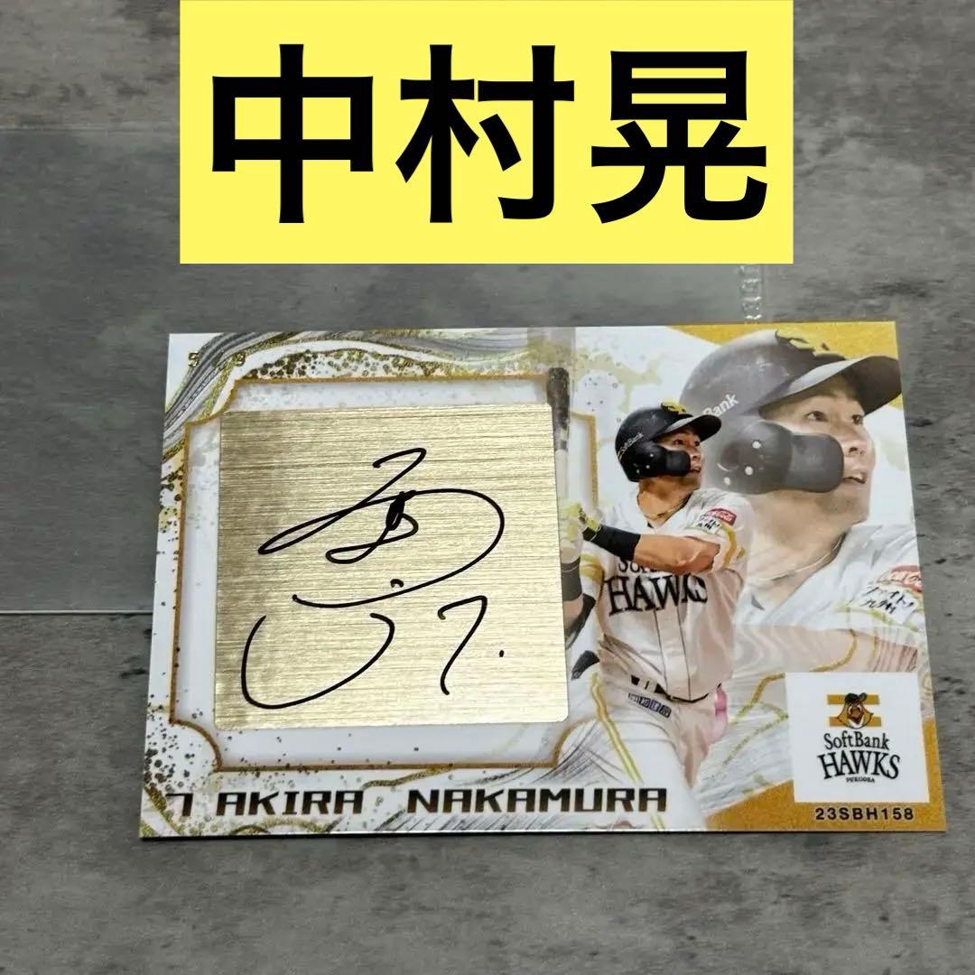 ★９枚限定★ タカコレ 直筆サイン 中村晃 選手