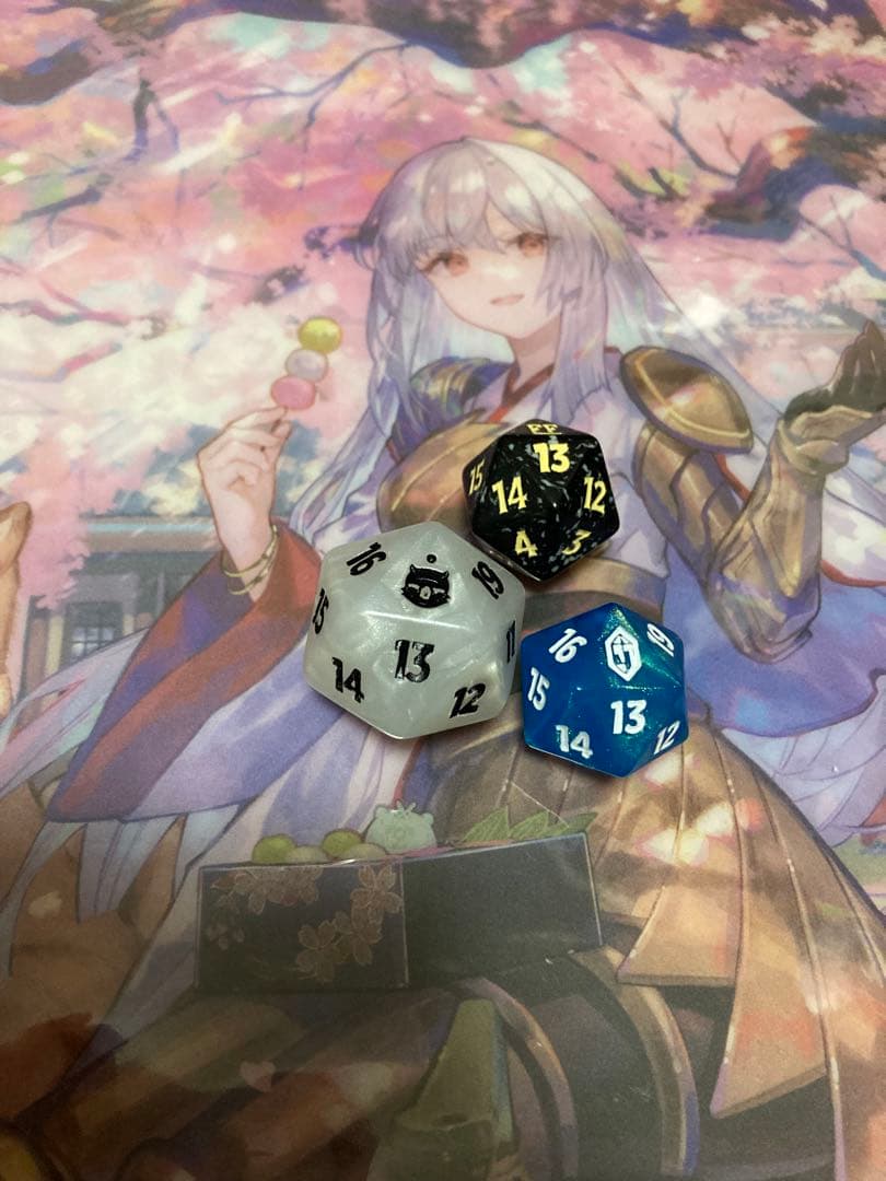 mtg 超稀少 ２０面 クリスタルダイス ff セット