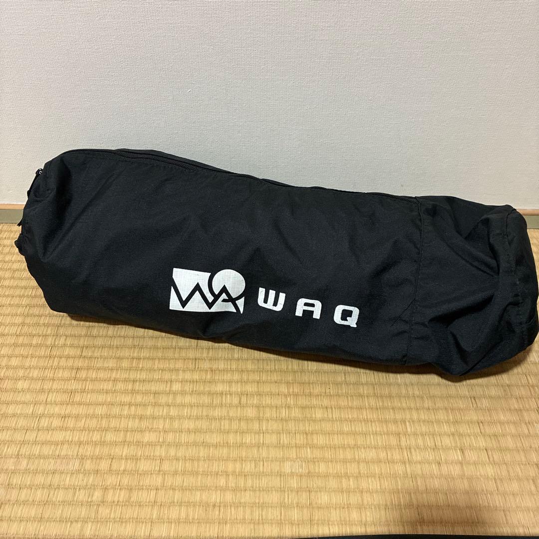 WAQ 2WAY フォールディングコット　ブラック