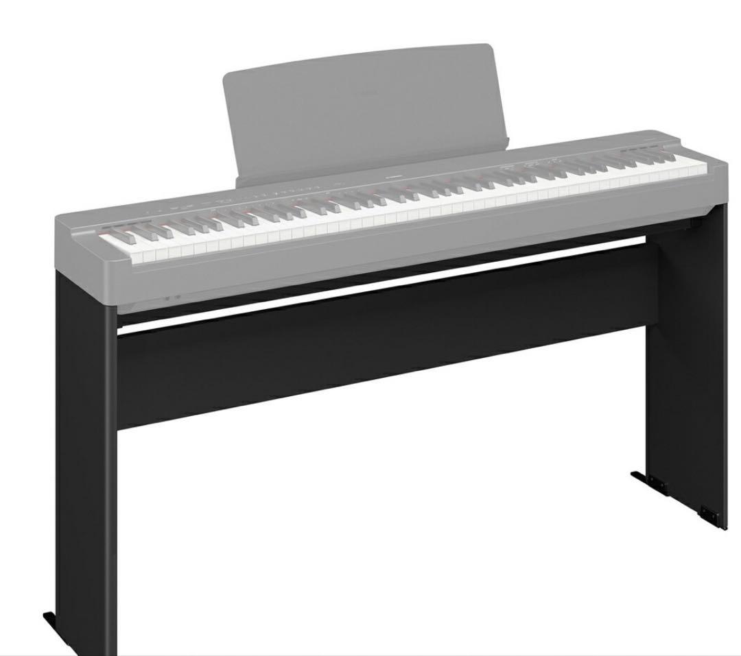 【美品】ヤマハ 電子ピアノ 88鍵盤 黒 P-45B スタンド付き