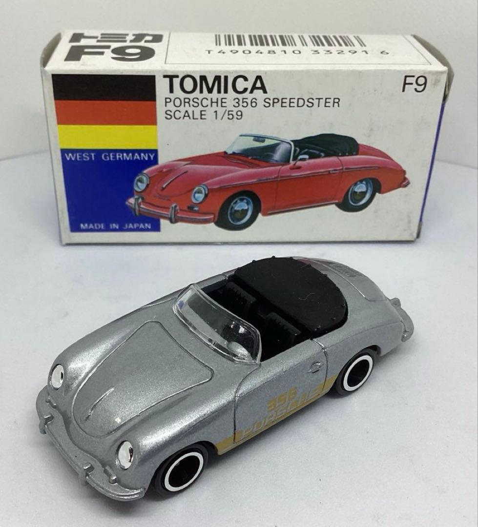トミカ青箱　ポルシェ 356 スピードスター シルバー丸栄特注限定レア美品