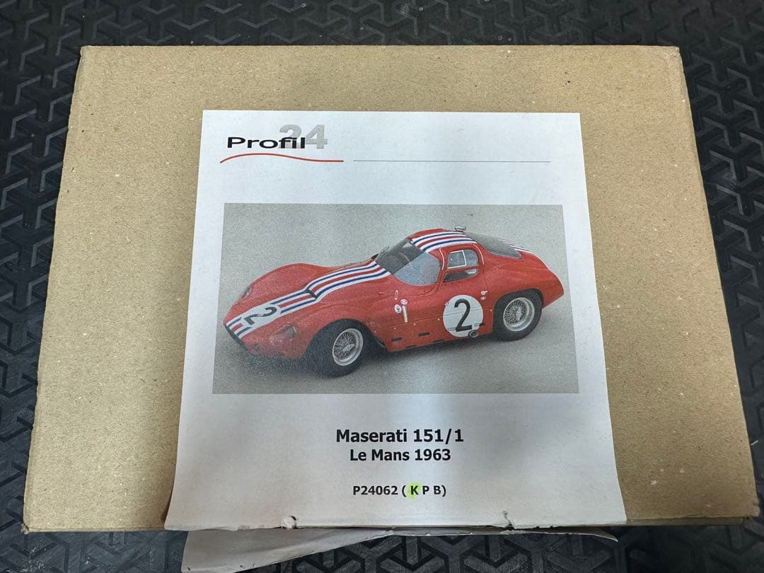 プロフィール24 Maserati 151/1 Le Mans 1963