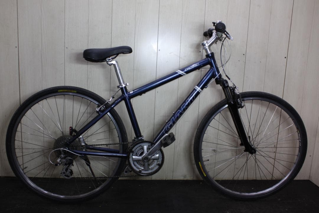 GIANT CROSS２ 700C アルミ 21速 430mm クロス BLUE