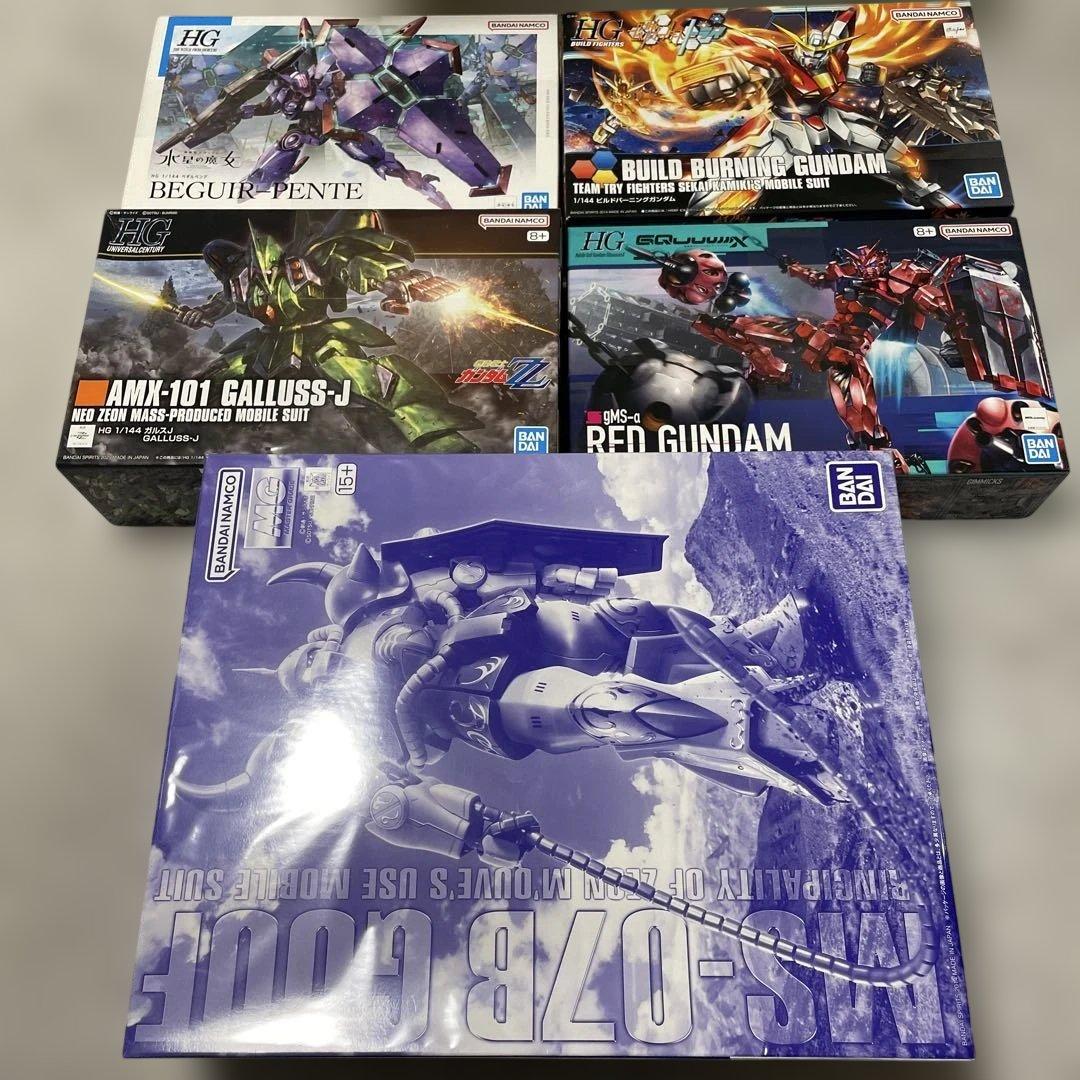 カ*P様 HG・MG ガンプラセット