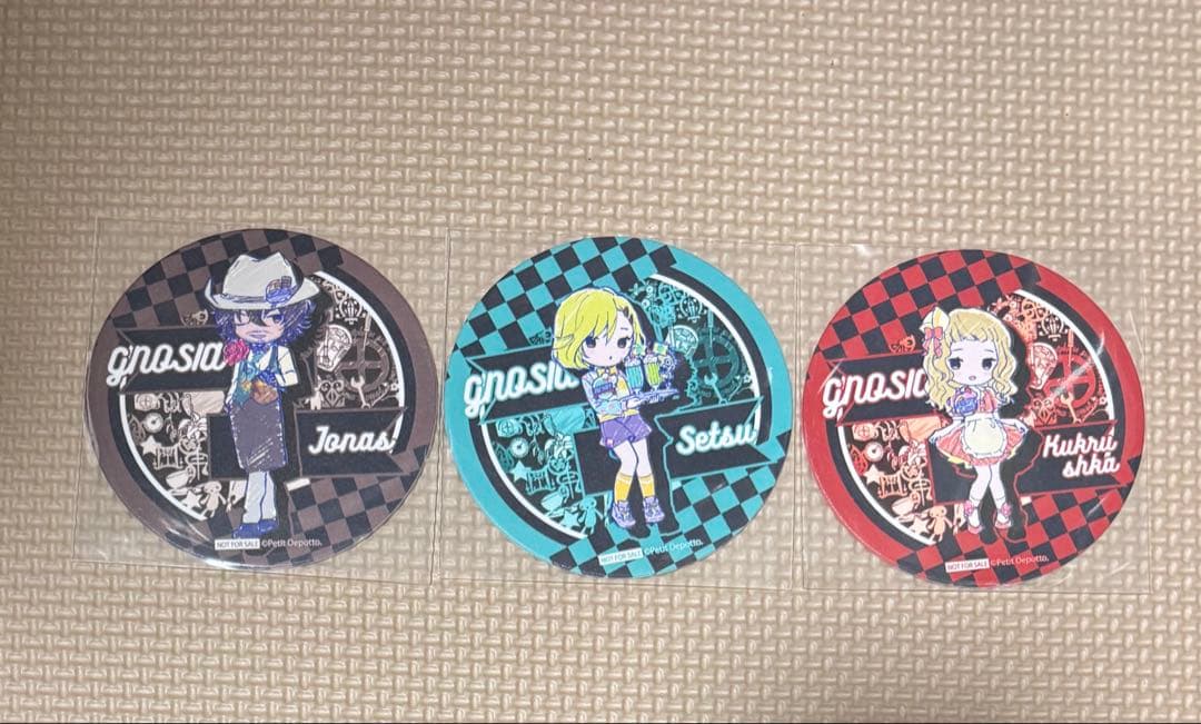 グノーシア グラフアート コースター セツ ジョナス ククルシカ