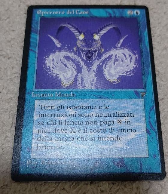 【値下げ中‼️】in the eye of chaos イタリア語版　レジェンド