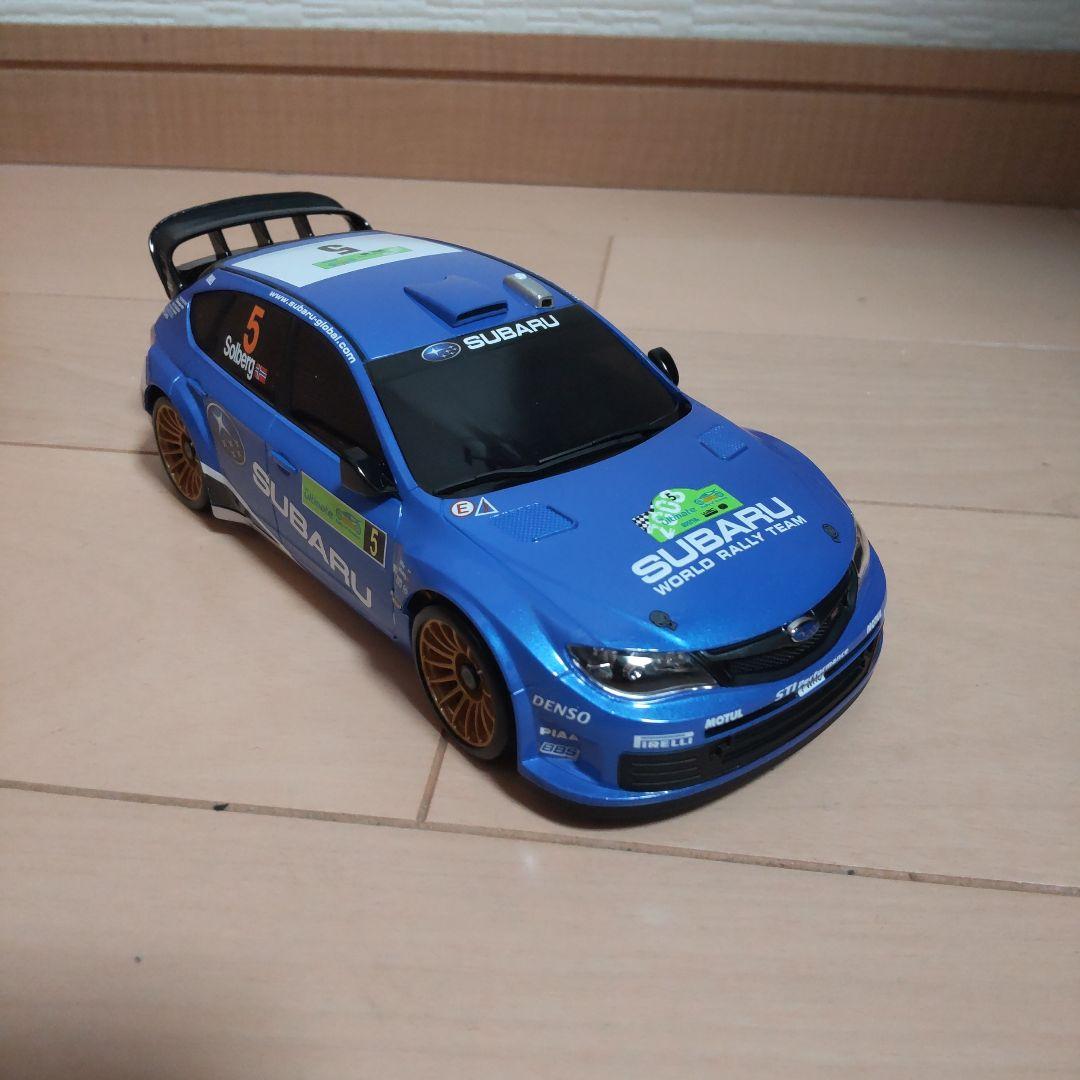 京商ミニッツAWDインプレッサ2008ボディ付き美品