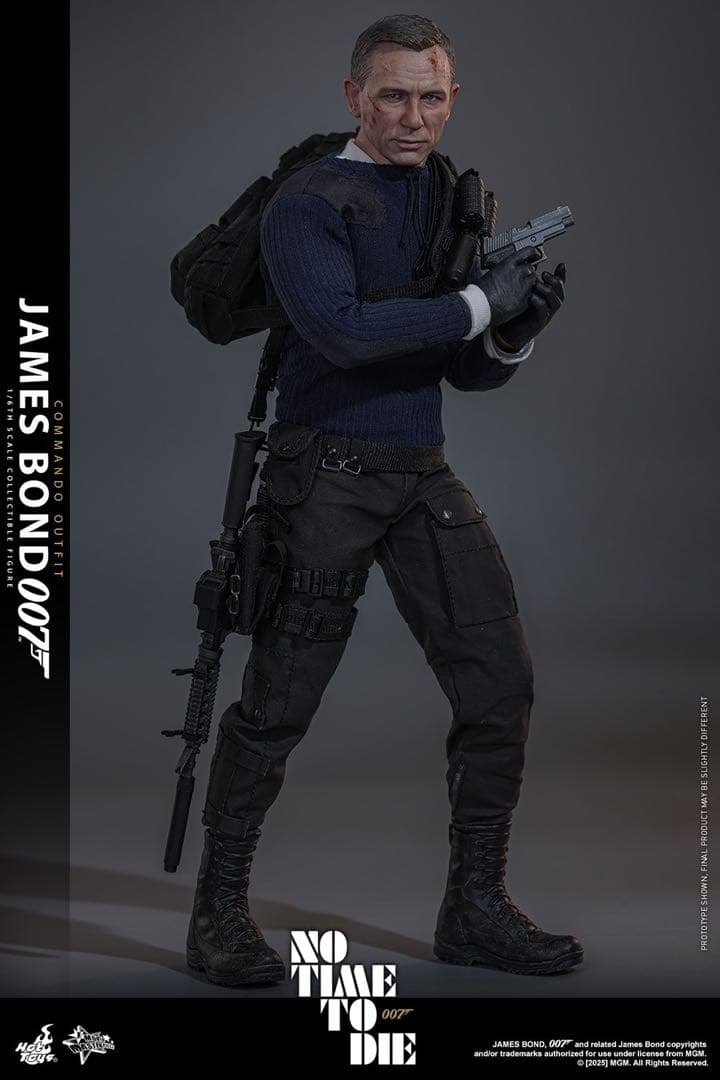 ホットトイズ　ジェームズ・ボンド　コマンド・スタイル