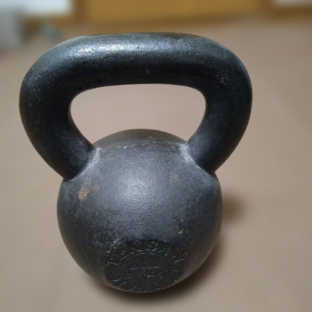 鋳鉄 ケトルベル 黒(28kg)―①