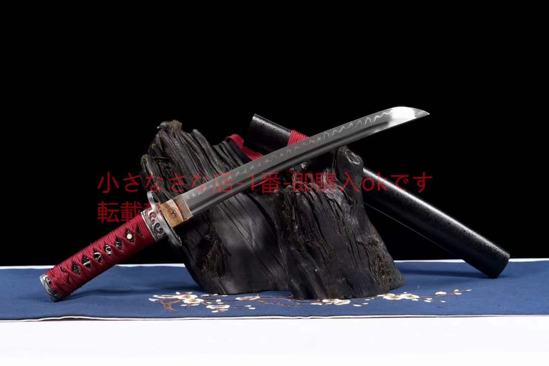 12寸T10覆土焼刃短刀『ファージ』古兵器 武具 刀装具 日本刀 模造刀 居合刀