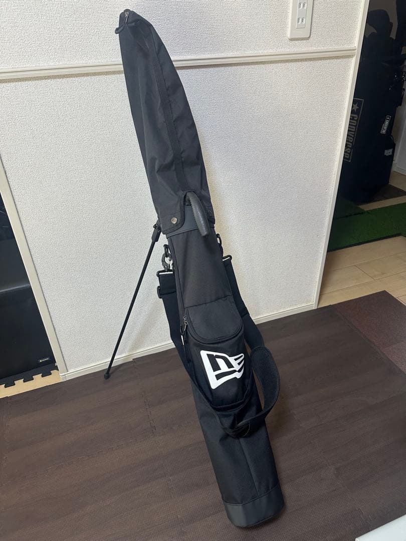 New Era ブラック キャディバッグ