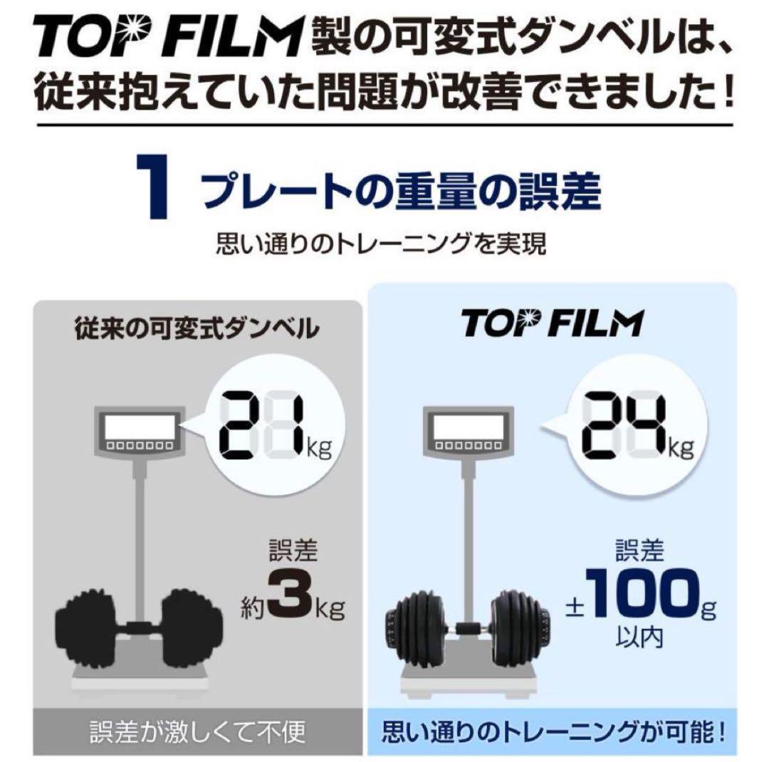 ダンベル 可変式 24kg 2個セットプレート トレーニング防音保護マットセット