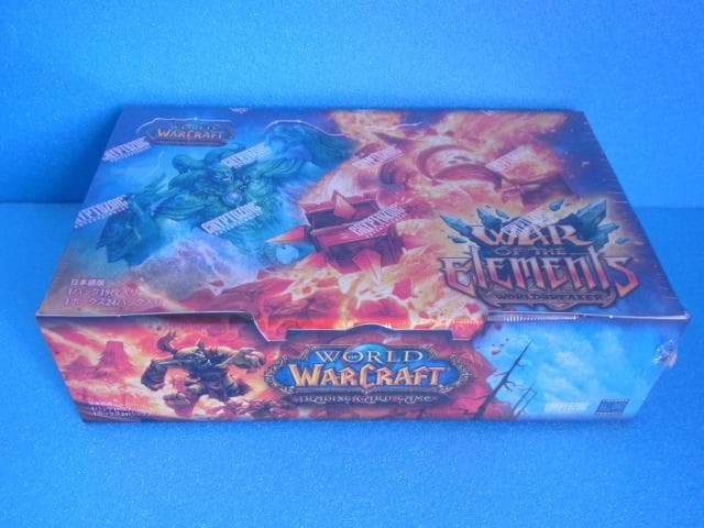 1BOX　未開封新品　ワールドオブウォークラフト　ウォーオブジエレメンツ　日本語