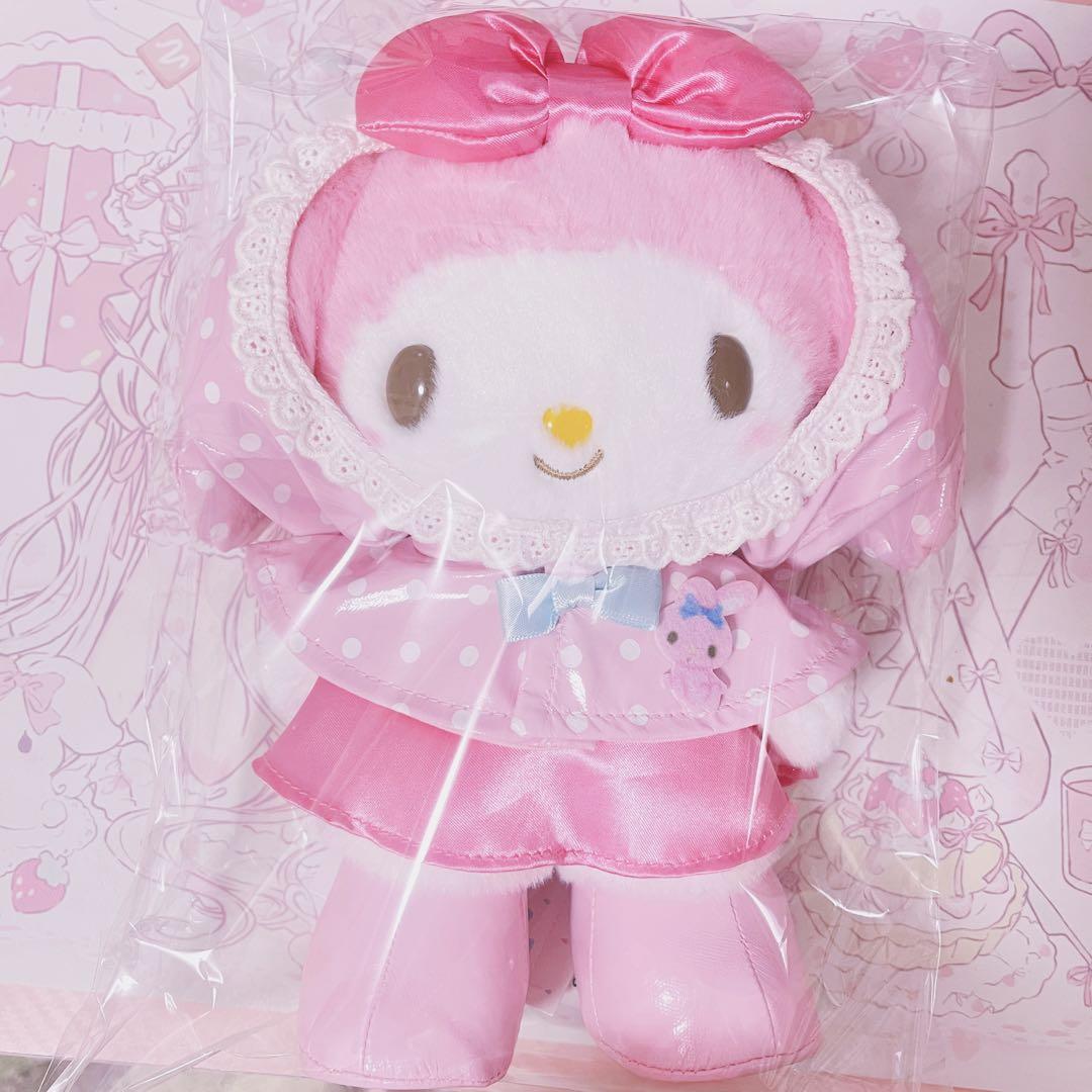 サンリオ マイメロディ ぬいぐるみ ハッピーレイニーデイズ レインコートちいかわ