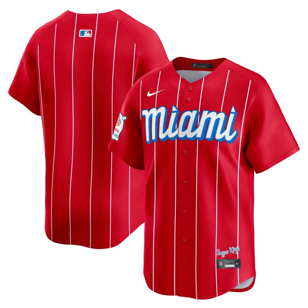 nike マーリンズ　ユニフォーム MLB 正規品　XXL シティコネクト