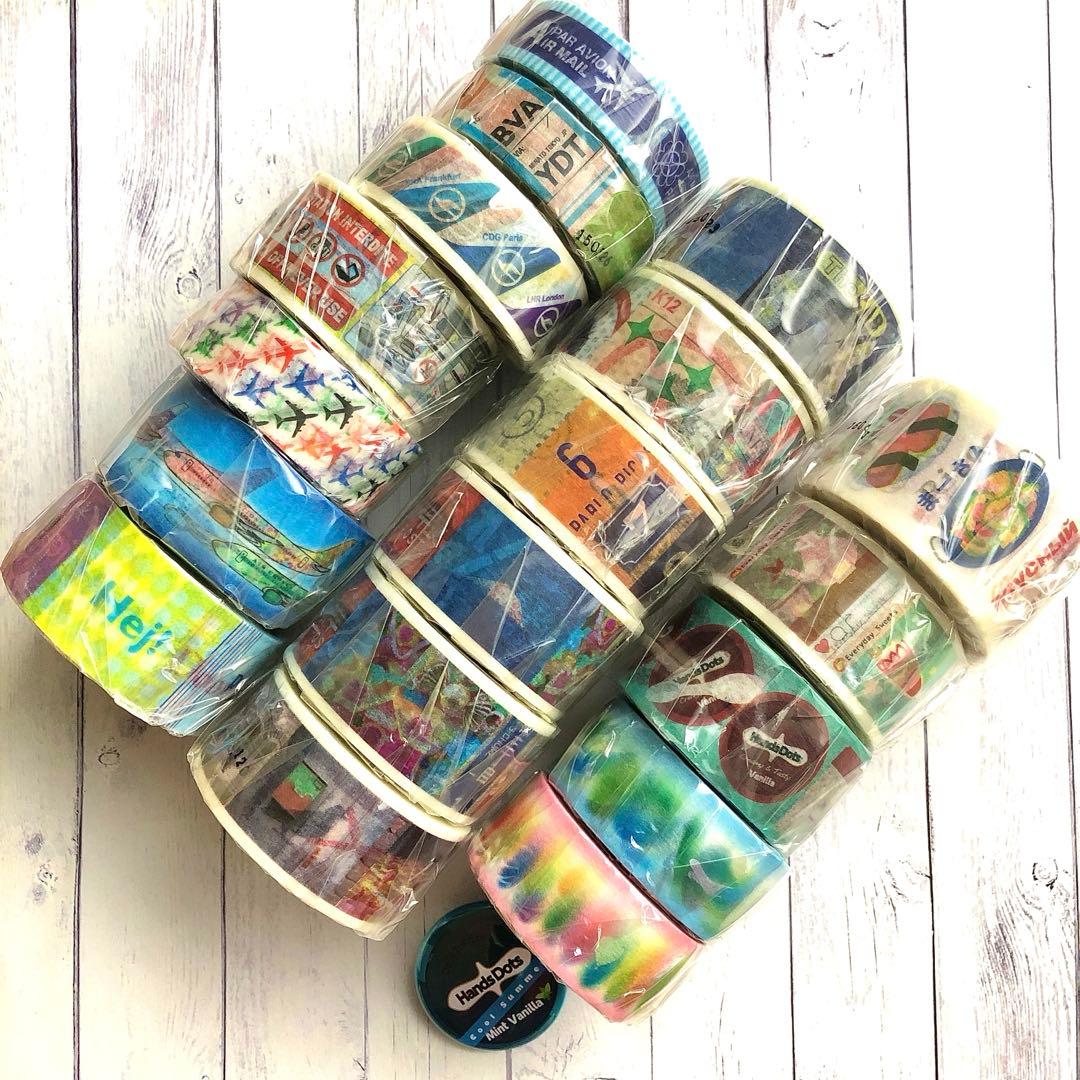 旅する雑貨店CAFE BON VOYAGEオリジナルマスキングテープ15巻セット