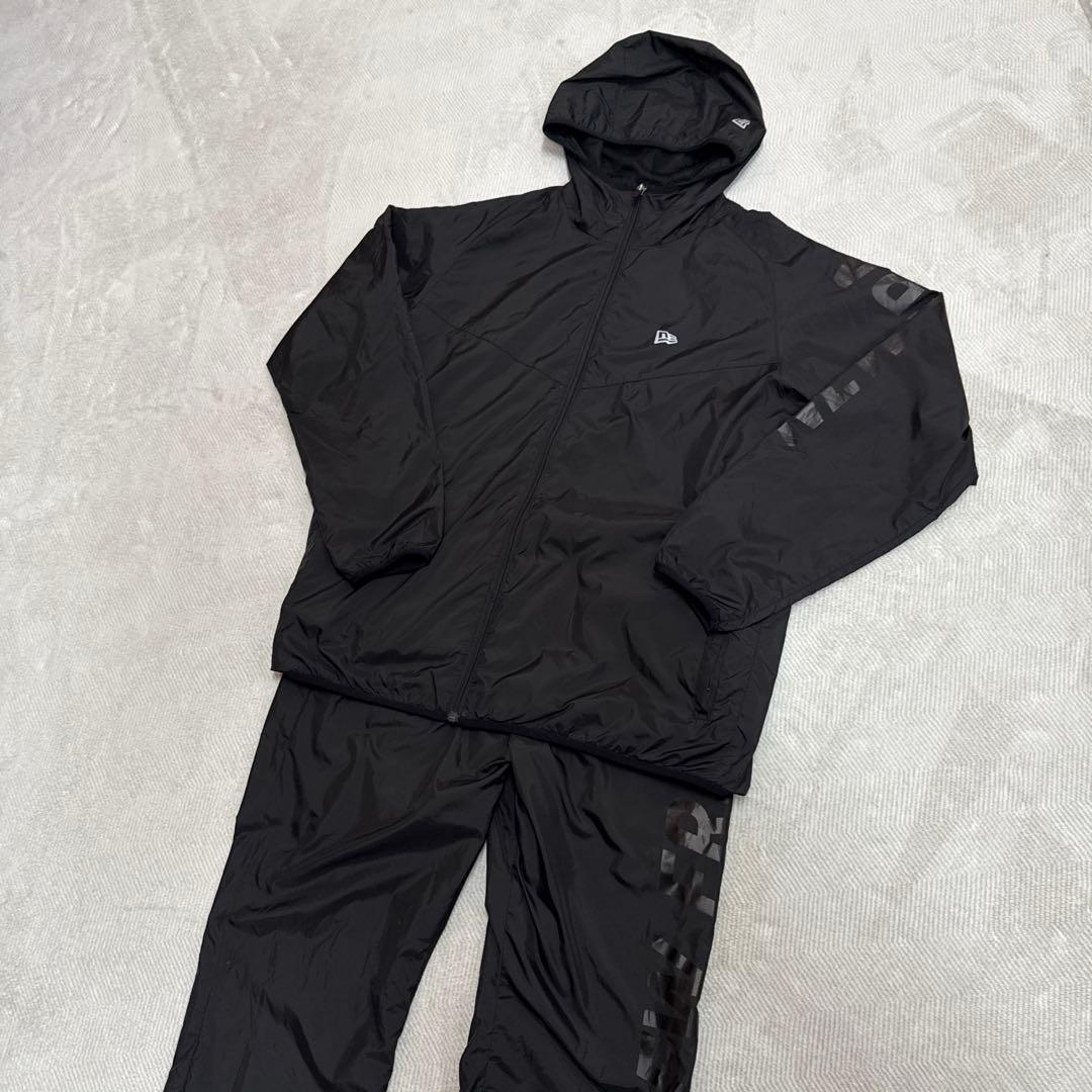 NEW ERA ブラックジャージ上下セット