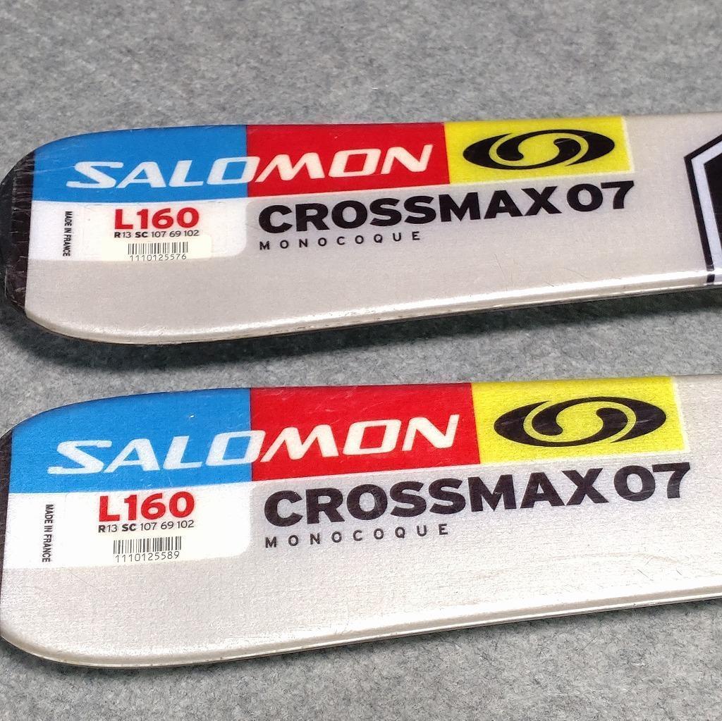 スキー SALOMON ストック 125cm ケース セット 【0002】