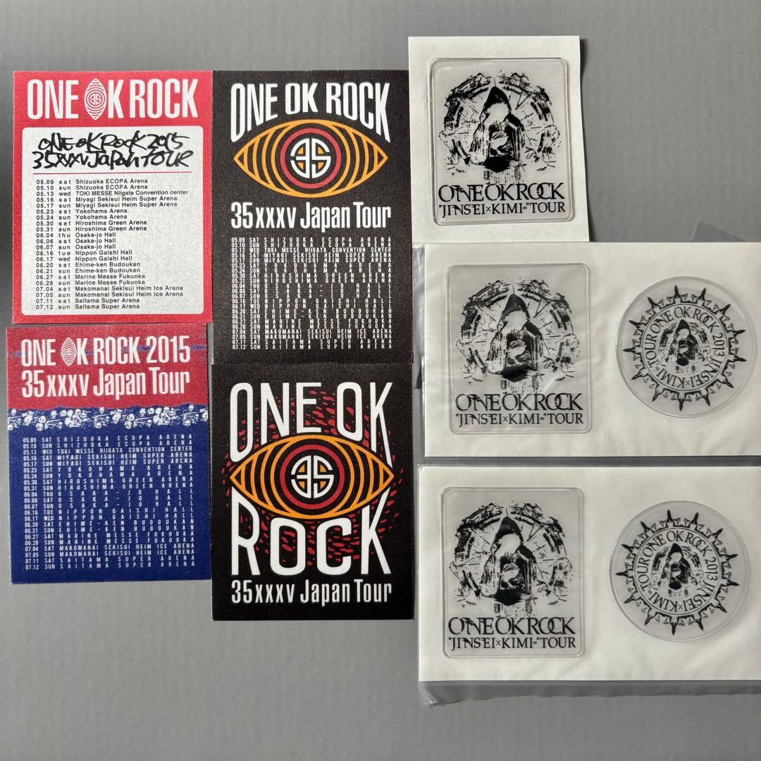 【バラ売り可】ONE OK ROCK ステッカー セット