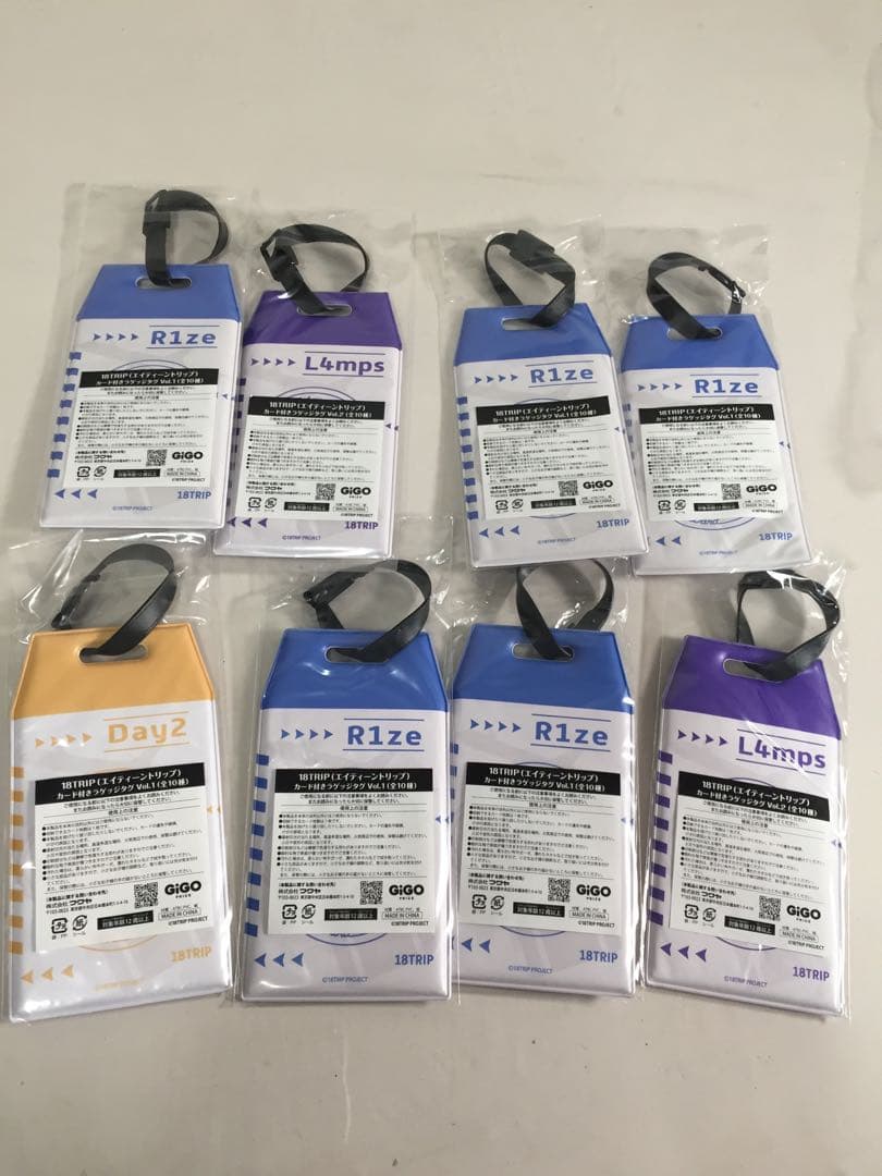 18trip カード付きラゲッジタグVol.1&2 全20種セット GiGO限定