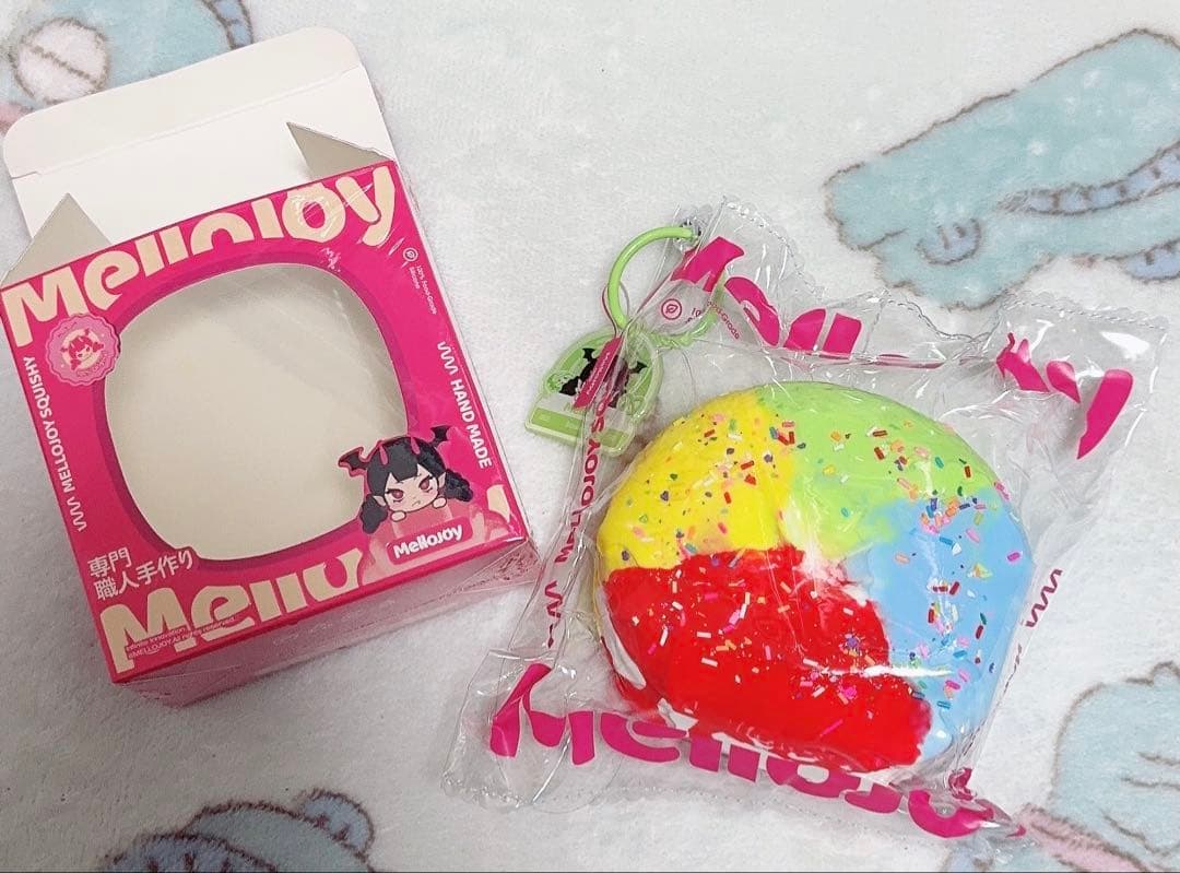「未使用品」MELLOJOY ベーグル レインボー☆