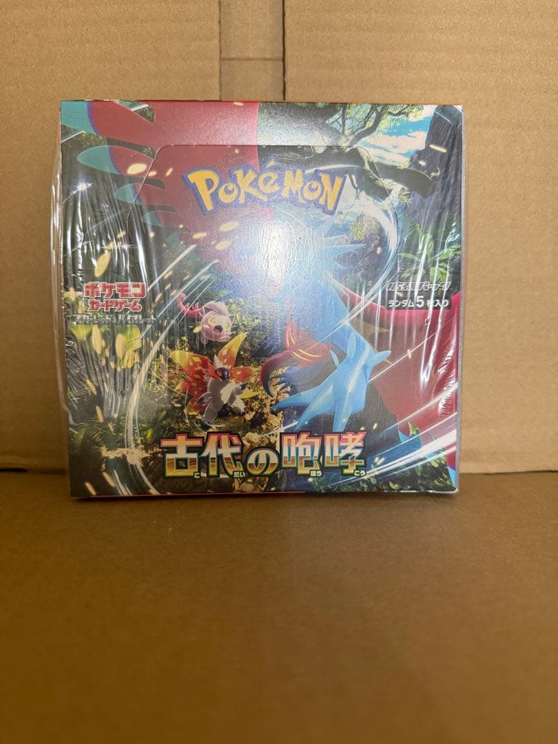 ポケモンカード　古代の咆哮　シュリンク付き