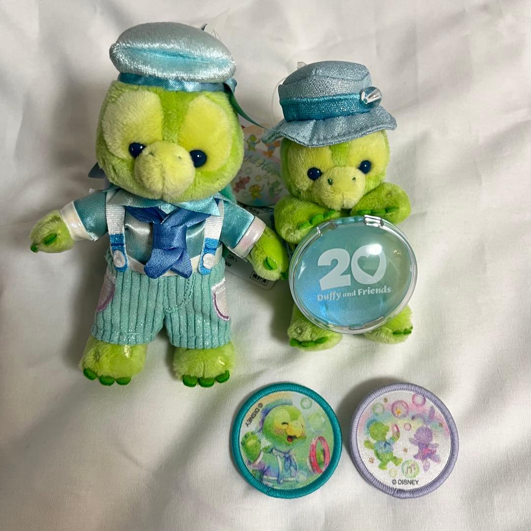 オルメル20周年ぬいぐるみバッジ カラフルハピネス オルメル ワッペン　セット