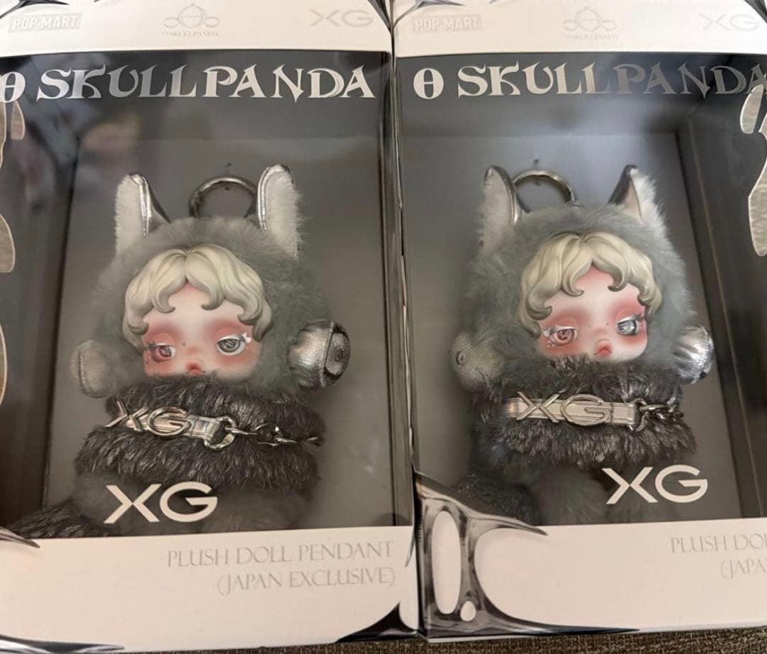 スカルパンダ XG 2点セット popmart ぬいぐるみペンダント