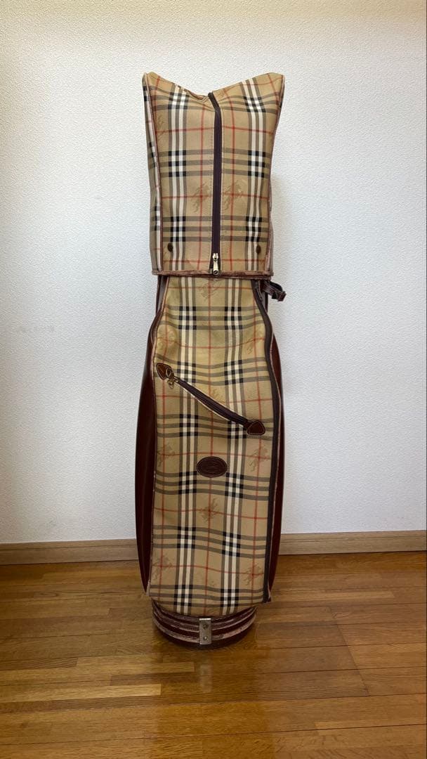 Burberry チェック柄 ゴルフバッグ