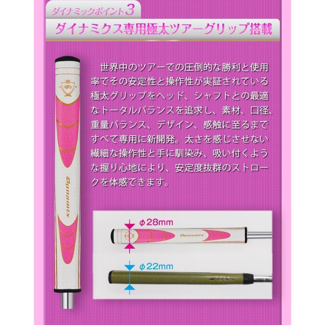 女子に優しい100切りセット★ ダイナミクス レディス チッパー & パター