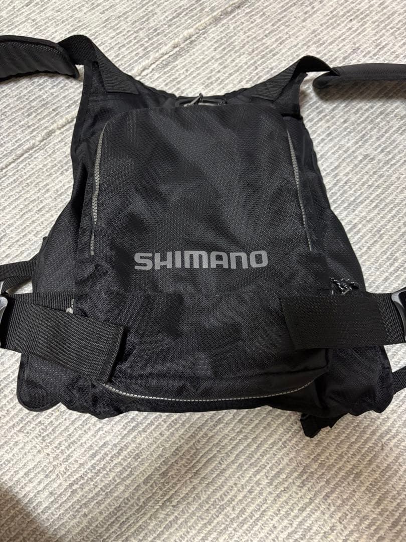 シマノ(SHIMANO) ゲームベスト VF-024U ブラック